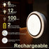 RTSU Dimmable Closet Rechargeable Touch Light with Timer, Kids Baby Nursery Night Light Lamp, Stick-on Anywhere LED