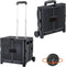 Generic Folding Utility Cart,80 lbs Load Capacity,Folding Portable Rolling Crate Handcart with Durable