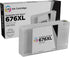 LD Products Reman Ink Cartridge Replacement for Epson 676XL, High Yield, Black, Single-Pack