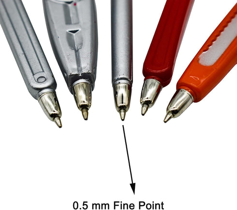 Maydahui 20PCS Novelty Shape Hardware Hand Tool Pens Black Ink Ballpoint Pipe Wrench Pincer Pliers Art Knife
