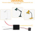 DOITOOL 2 Pcs USB Lamp Adapter, Table Light Charger Accessory, USB Charger Plastic Adaptor for Desk Lamp, 5v2