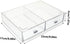 Small Plastic Storage Bin with Drawers, Stackable Organizer for Desk Accessories, Stationery, Office Supplies