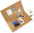Moterm Kraft File Folder + Zipper PVC Pouch, Storage Bag for Travelers Journal Accessories Pack