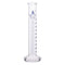 EISCO Graduated Cylinder, 100ml - Class A Tolerance ±0.50ml, Round Base, Blue Graduations