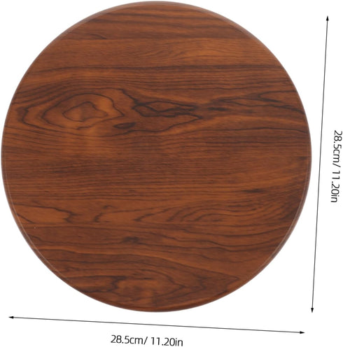Round Wooden Stool Replacement Seat - Durable Seating Part Kit