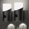 Lyridz Motion Sensor Night Light, LED Plug into Wall, 1-150LM Dimmable Indoor Night Light for Hallway, Stairs