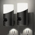 Lyridz Motion Sensor Night Light, LED Plug into Wall, 1-150LM Dimmable Indoor Night Light for Hallway, Stairs