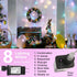 66ft 200 8 iShabao Outdoor String Lights, LED Modes Pastel String Lights, Waterproof & Plug in Connectable Twinkle