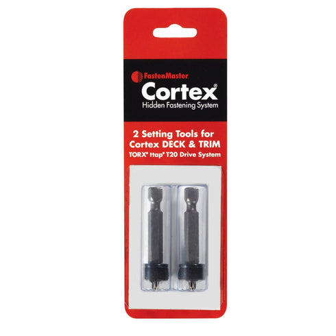 FastenMaster Cortex No. 20 x 2-1/2 in. L Torx Ttap Flat Head Composite Deck Screws 2 pk - Case of: 1;