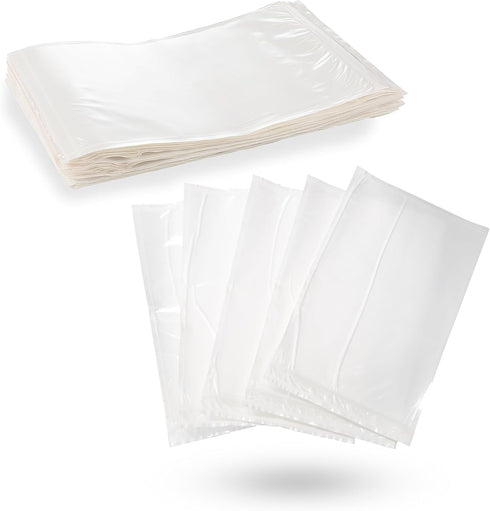 MT Products Blank Envelope Shipping Label Sleeves | 6.5" x 10" | Packing Slip Pouches | Pack of 100