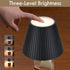 3 WILIT Wireless Lamp Shades for Liquor Bottle Lights, Level Brightness Cordless Table Lamp, Table Top Decor for Living