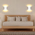 LG9939108 Lightess Battery Wall Sconce Touch Control, LED Wall Lights Rechargeable, Up Down Wall Mount Lights