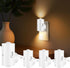 SETEN 4 Pack Mini LED Night Light, Dimmable Plug-in Wall Light with Dusk