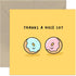 Old English Co. Cute Thank You Card for Best Friend - Funny