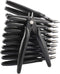 YaeCCC 10 Pack Wire Cutters - Black Diagonal Cutting Pliers for Electronic, Model, Jewelry Making