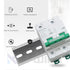 Miniature Circuit Breaker 500V DC, 2-Pole 100Amp, Smart DIN Rail Mount for Marine and Solar Power Systems (C100A)