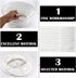 FERCAISH Bulb Paper Floor Lamp Shade, Foldable and Minimalist Style Rice Paper Lamps Classic Modern Paper Floor Light