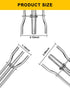 Hydraulic Seal Installation Tools, Hydraulic Cylinder Piston Repair Seal Kit, U-Cup Rod Seal Installation Tool Set (3