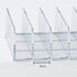 Eyeshadow Makeup Palette Organizer (2 Pack), 7 Slot Acrylic Desk Organizer for Sorting Mail, Clear Bill Money Organizer for Cash Envelope Card, Cash Tray for Cash Stuffing, Use in Home&Office by Halyuhn