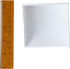 dohobby White Thickened Plastic Sticky Note Holder - Convenient Note Storage Box for Office and Home Desk Organizers