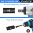OTLOOMTBT 16PCS 1/2 Set, Sets, 5 In Drive Thicker Impact Socket High Durability Industrial Grade Deep Metric Sizes