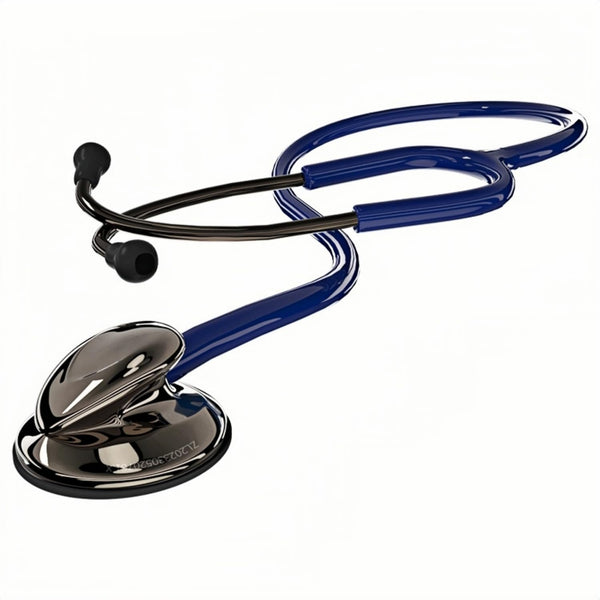 MaiWieel-Classi Stethoscope Black Blue Single Head Stethoscope for Nurses Doctor,EMT Student,Home Medical,