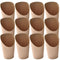 Amscan Brown BBQ Paper Food Containers (4.6" x 3.15") Pack of 20