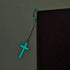 Gzrlyf Cross Bookmark, Glow in The Dark Book Markers for Book Lovers, Christian Gifts (Luminous Bookmark)