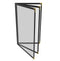 ZQP 8 Pcs Black Menu Covers, 8.5x14 Legal Size, 3Page 6View menu