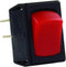 JR Products 12795 Red/Black SPST Mini On/Off Switch