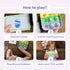 The Fidget Game Popplers, Matching Memory Game for Toddlers Early Learning & Educational Fidget Toy, Food & Farm