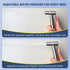 Vayzluiy Handheld Toilet Bidet Sprayer for Toilet-Adjustable Water Pressure Control with Bidet Hose for Feminine Wash