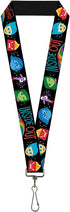 Buckle Down Lanyard, 1.0-Inch Inside Out/Emotion Expressions, Every Day is