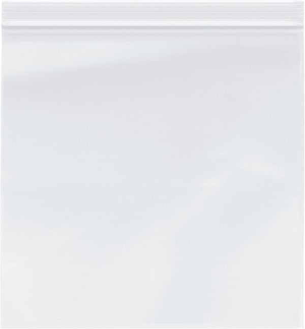 Plymor 10" x 10" Reclosable Plastic Bags, 2 Mil, Pack of 100