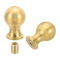 PATIKIL 25 x 37.5mm Lamp Finials Caps Knob, 2 Set Solid Brass Lamp