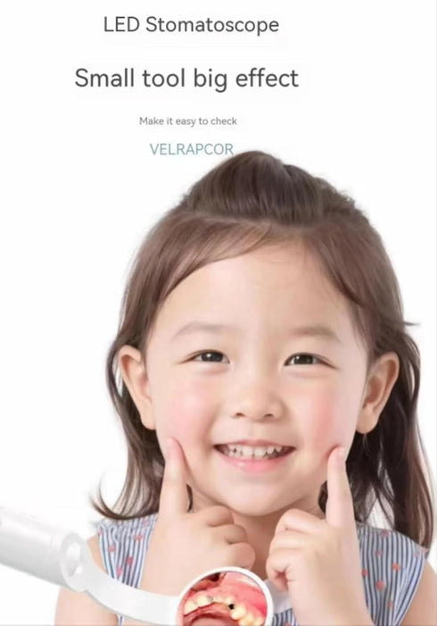 Dental Mirror for Teeth with Light,Inspection LED Tooth Mirror,Anti-Fog Mouth Mirror,Dentist Mirror for Inside Mouth