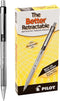 Pilot Better Retractable Ballpoint Pen, Black Ink, Fine 0.70 mm - Sold as 2 Packs of 12, Total of 24 Each