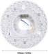 Gonetre Dimmable 4.92 Inch (120V) Ceiling Fan LED Light Kit High Performance Retrofit Panel with Magnetic Attachment
