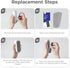 Click Clean 3-Pack Replaceable Felt Pads for Magnetic Whiteboard Eraser, Classroom Use