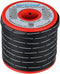 BNTECHGO 26 Gauge Silicone Ribbon Cable, Flexible 4P Black 50 ft Flat Cable, 26 AWG Stranded Tinned Copper Wire
