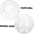 1pc Uonlytech Delicate Practical Glass Lampshade for Chandelier Table and Floor Lamps Lamp Cover Creates Warm