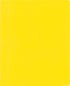 Lion 2-Pocket Plastic Folder with Fasteners, 4 Pack, Yellow (92310-YW-4P)