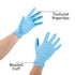 McKesson Confiderm 3.5C Nitrile Exam Gloves - Non-Sterile, Powder-Free, Blue, Large, 200 Count