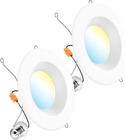 Sunco LED Recessed Lighting 6 Inch, Retrofit Can Lights, 965LM, 13W (100W
