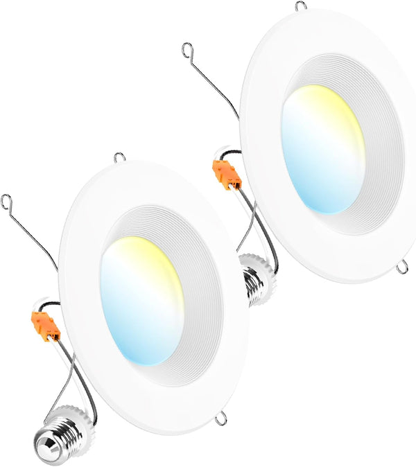 Sunco LED Recessed Lighting 6 Inch, Retrofit Can Lights, 965LM, 13W (100W