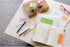 Yamato RK-50CH-LE Sticky Notes Memoc Roll Tape with Cutter, 2.0 inches x 32.8 ft (50 mm x 10 m)