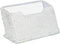 KEYPOWER Business Card Holder Stand for Office - Professional Display with White Crystal Accessories (White)