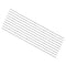 uxcell 10pcs Round Steel Metal Rods, 1mm x 150mm High Speed Steel (HSS) Lathe Bar Stock Tool for DIY Craft, Boring