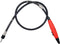 Flex Shaft Adapter Attachment, Flexible Drill Extension Cable Chuck for Dremel Rotary Grinder Woodworking Tools (Red)
