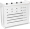 Gadget Garage Wooden WiFi Router Storage Box - Standard Wall Mountable Decorative Modem Shelf